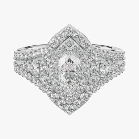 Marquise Florence Eminent Wedding Ring